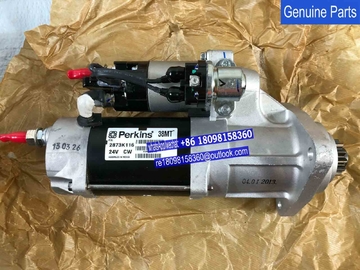 genuine engine parts 2873K116 Perkins Starter for 05 NOVA BUS ISC 8.3L 505 CID CUMMINS 3965284RX ST9329 2873k115
