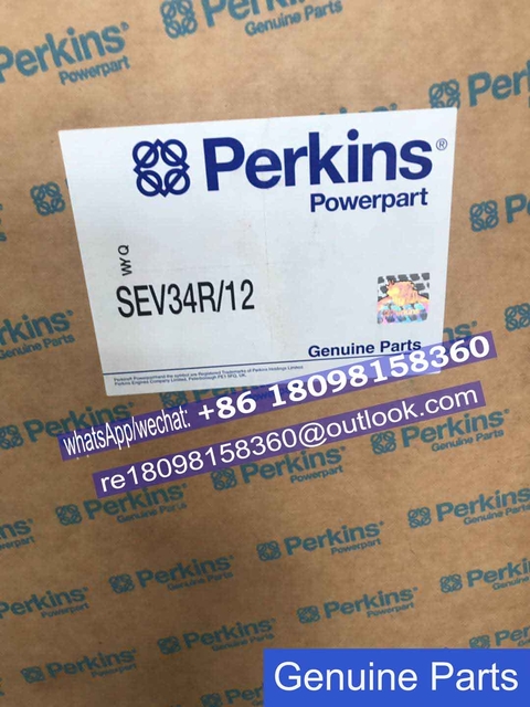 SEV34R/12 genuine original Perkins Valve for 4000 series FG Wilson generator engine parts