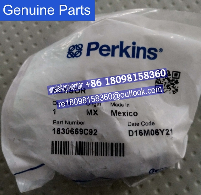 Original Perkins engine parts/Fule pressure sensor for Fg Wilson generator parts 1830669C92