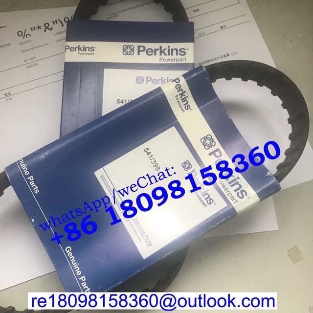541/398 541/446 genuine Perkins Fan belt 541/419 for 4000 series/Genuine Perkins engine parts, generator parts, auto parts