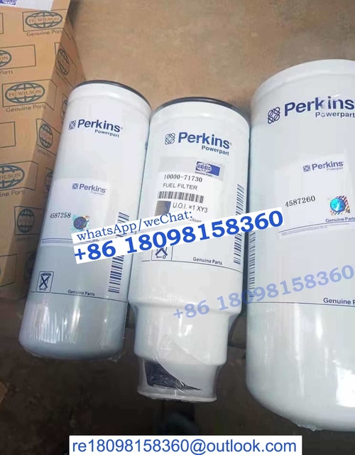 filter 4587258/4587259/4587260/4560996 for Perkins engine 1106A-70TA Genuine parts/Dooshan