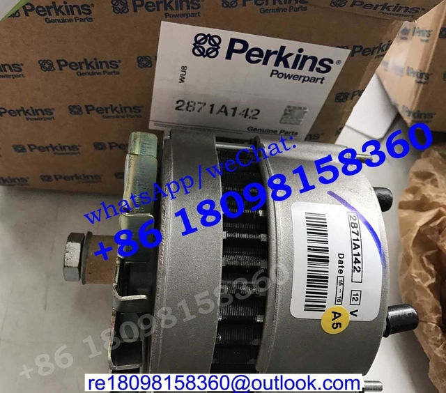 2871a142 2871A141 2871A165 Perkins Alternator /Genuine origina engine parts