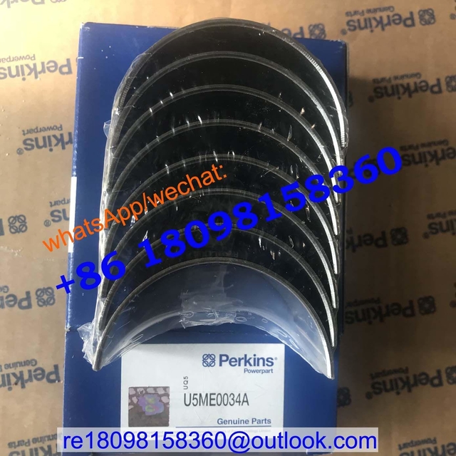 Perkins Powerpart Main Bearing kit .020&quot; undersize U5MB0034A for 1004 1006 series engine parts