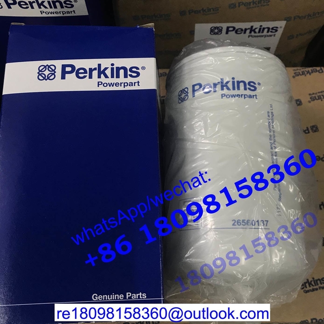 26560137/901-243 Perkins Fule Filter genuine engine parts 1306 /FG Wilson generator parts  P175E1 P275E1 P220E